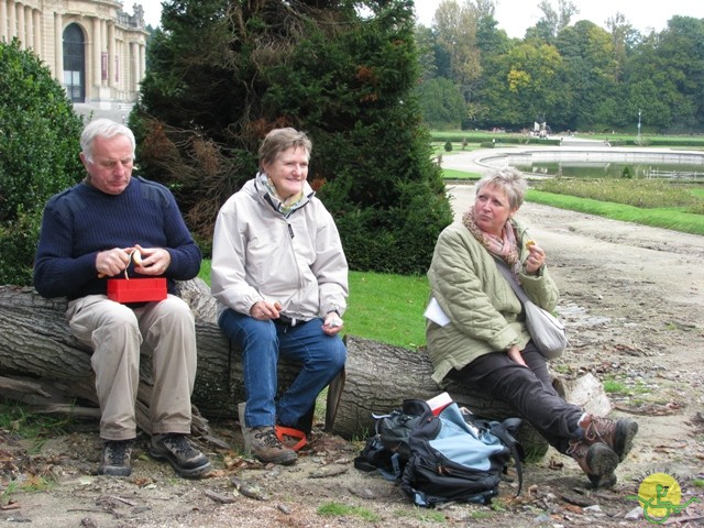 randonnée sportive avec joëlettes, Tervuren, 2012